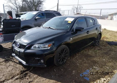 2013 Lexus Ct 200H z USA, uszkodzony, nr VIN JTHKD5BH6D2167355